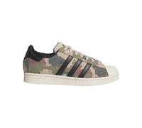 Adidas Originals - Chaussures de skate - Superstar ADV Khaki Three/Core Black/Core White pour Homme en Cuir - Taille 43 1/3 - Kaki Kaki 43 1/3