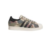 Adidas Originals - Chaussures de skate - Superstar ADV Khaki Three/Core Black/Core White pour Homme en Cuir - Taille 45 1/3 - Kaki Kaki 45 1/3
