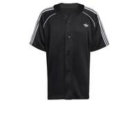 ADIDAS ORIGINALS Chemise 'Adicolor' noir / blanc, Taille XS
