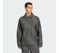 ADIDAS ORIGINALS Chemise gris clair / noir, Taille L