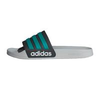 ADIDAS ORIGINALS Claquettes / Tongs 'Adilette' anthracite / gris clair / émeraude, Taille 36,5-37