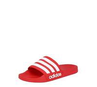 ADIDAS ORIGINALS Claquettes / Tongs 'Adilette' rouge / blanc, Taille 46