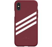 adidas Originals Coque arrière compatible avec iPhone X,iPhone Xs - Rouge
