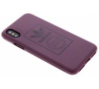 adidas Originals Coque arrière compatible avec iPhone X,iPhone Xs - Rouge