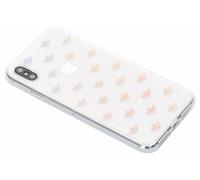 adidas Originals Coque arrière compatible avec iPhone Xs Max - Transparent