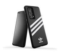 adidas Originals Coque Conçu pour Huawei P40 Pro Étui Trois Rayures, Coque résistante aux Chutes, Bords surélevés, Noir et Blanc