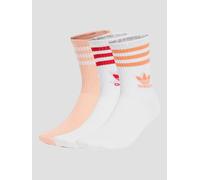 adidas Originals Crew 3 Pack Socks blanc L