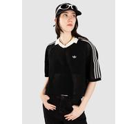 adidas Originals Crochet Chemise Polo noir XS