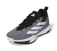 adidas Originals Cross 'Em Up Select Mid Top Baskets de basketball unisexes pour enfant, Gris/blanc/noir., 6 Big Kid
