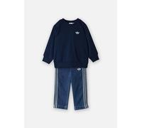 adidas originals DENIM CREW SET pour 9M - 12M Bleu