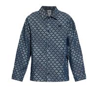 Adidas Originals - Denim Monogram Shirt - Homme - Chemises - Bleu - Taille: S