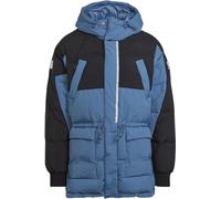 Adidas Originals Down Hooded Puffer Jacket Bleu XS Male