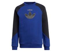 Adidas Originals Enfant Garçon Colorblocking Trefoil Crew Sweatshirt Bleu 164