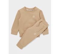 adidas Originals Ensemble de survêtement Trefoil Crew Bébé - Beige 12-18M