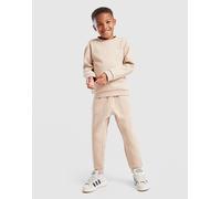 adidas Originals Ensemble de survêtement Trefoil Essential Crew Enfant - Beige 5-6Y