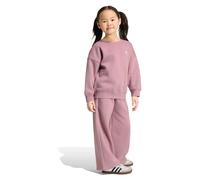 Adidas Originals Ensemble Loose Crew Top&wide Leg Pants