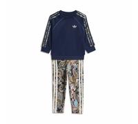 Ensemble sweat-shirt ras-du-cou oversize et legging adidas x Liberty London Night Indigo / Multi / Multicolor / Night Indigo 18-24M