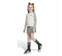 Adidas Originals Ensemble Slim Crop 3 Stripes Long Sleeve Top Regular Wrap Skort