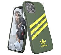 adidas Originals Étui moulé Pin Sauvage/Jaune Acide pour iPhone 12/12 Pro, étui de téléphone résistant aux Chutes