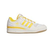 adidas Originals Femme Forum Low Cl Baskets, Blanc crème, Jaune, Blanc, 40 2/3 EU