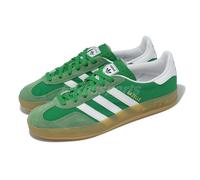 adidas Originals Gazelle Indoor Haze Green Gum Men Unisex Casual Shoes IE6605
