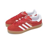 adidas Originals Gazelle Indoor Red White Gum Men Unisex Casual Shoes JI2063
