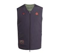 ADIDAS ORIGINALS Gilet 'FC Bayern München Terrace Icons' vert clair / mûre / rouge, Taille S