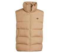 ADIDAS ORIGINALS Gilet 'Tonal Puffer' noisette / noir, Taille XS