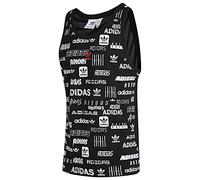 adidas Originals GK9705 Débardeur sans manches avec logo trèfle pour homme Noir, noir, Taille S