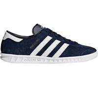 adidas Originals Hamburg En Daim Baskets - Marine/Blanc - S74838 - UK 7-12