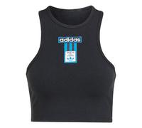 ADIDAS ORIGINALS Haut 'Adibreak' azur / noir / blanc, Taille XXXS-XXS