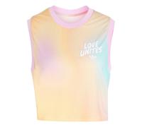 ADIDAS ORIGINALS Haut 'Pride' turquoise / miel / rose / blanc, Taille M