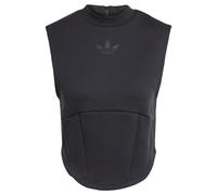ADIDAS ORIGINALS Haut 'Structured Interlock' noir, Taille XXXS-XXS