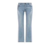 Adidas Originals - Jean à jambes évasées - Femme - Jeans - Bleu - Taille: W26