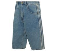 Adidas Originals Firebird Adicolor Mid-rise Straight Leg Denim Shorts Bleu 28 Homme