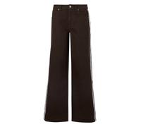 ADIDAS ORIGINALS Jean 'FIREBIRD' marron / blanc, Taille 28