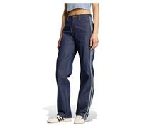 Adidas Originals Firebird Mid Rise Straight Jeans Bleu 28 / 34 Femme