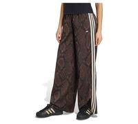Adidas Originals Pantalon de survêtement Satin Snake Print jambes larges Marron S Femme