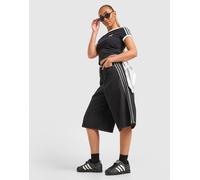 Adidas Originals Short en jean Firebird Denim Noir Taille EU 34