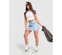 Adidas Originals - Jupe en jean mi-haute - Femme - Jupes - Bleu - Taille: 36 FR