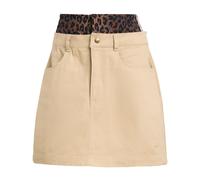 ADIDAS ORIGINALS Jupe 'Firebird' beige / marron / gris basalte / noir, Taille 44