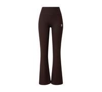 ADIDAS ORIGINALS Leggings 'Essentials' brun foncé / blanc, Taille S