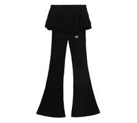 LEGGING TRICOTÉ VOLANTS SLIM Black 14-15A