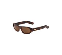 ADIDAS ORIGINALS Lunettes de soleil marron / orange, Taille 57