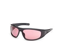 Adidas Sport Unisex Adidas Sport OR0142 01Y Lunettes de soleil Injecté Noir Violet Ronde Normale