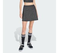 ADIDAS ORIGINALS LUREX® MINI SKIRT Black / Silver Metallic M