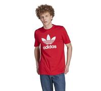 adidas Originals Men's Adicolor Classics Trefoil T-Shirt, Better Scarlet/White, Large
