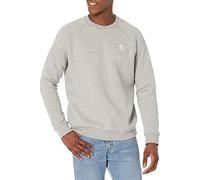 adidas Originals Men's Adicolor Essentials Trefoil Crewneck Sweatshirt, Medium Grey Heather