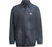 Adidas Originals Men's Dye Coach Cotton Long Sleeve Field Jacket Noir M Male