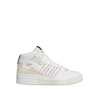 adidas Originals Men's Forum Exhibit Mid (White/Black/Red, 8)